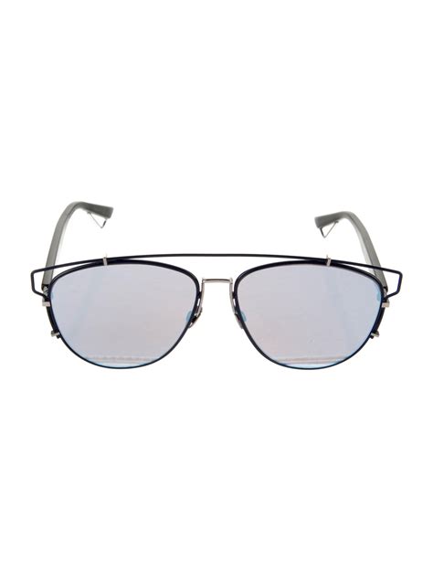 Dior Blue Round Sunglasses DIOR TECHNOLOGIC 